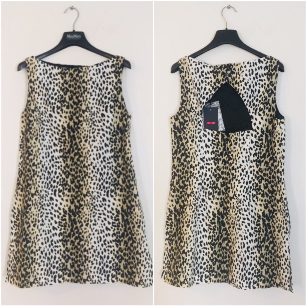 Weekend MaxMara Couture Animal Print Tunic Dress - Picture 3 of 7